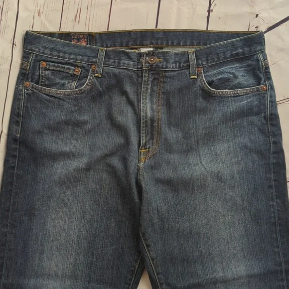 Lucky Brand jeans, Gene Montesand, short inseam, men's 38 - Picture 2 of 15